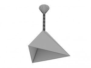 Pyramid Lamp Model 3D