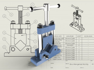Pipe Vise Modèle 3D