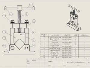 Pipe Vise 3D Model