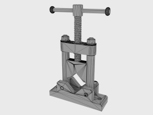 Pipe Vise 3D 模型