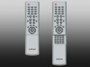 Samsung Hi-Fi Remote Control 3D Model