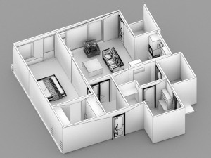 House Plan Modelo 3D