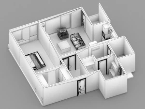 House Plan 3D Model
