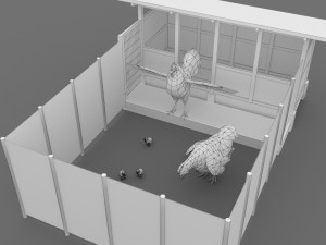 Chicken Coop 3D Model