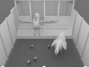 Chicken Coop 3D Model