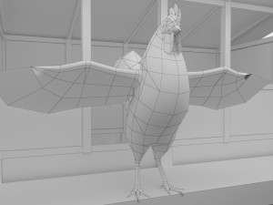 Chicken Coop 3D Model