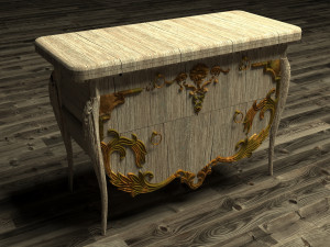 Antique Chest 3Dモデル