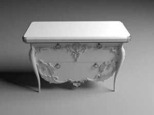 Antique Chest 3D Model