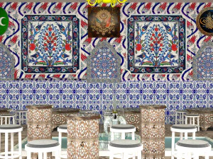 Ottoman Restaurant 4K 3D Model