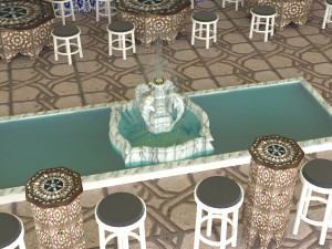 Ottoman Restaurant 4K 3D Model