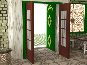 Ottoman Restaurant 4K 3D Model