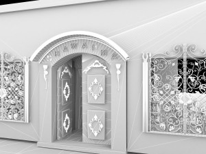 Ottoman Restaurant 4K 3D Model