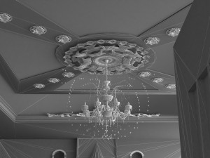 Ottoman Restaurant 4K 3D Model