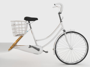 Bike Rickshaw 4 3D Model