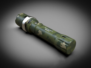 Tactical Flashlight 3D 模型