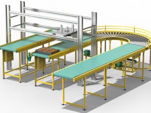 Cake Transport Unit Modelo 3D