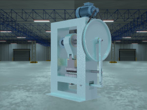 Eccentric Press - Glass Mosaic Model 3D