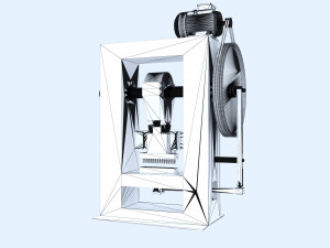 Eccentric Press - Glass Mosaic Model 3D