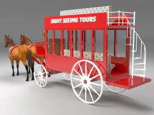 Sight Seeing Tours 3D Model