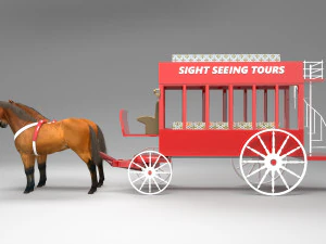 Sight Seeing Tours 3D Model