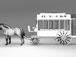 Sight Seeing Tours Model 3D