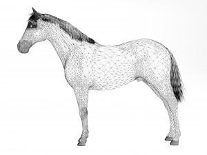 Brown Horse Modelo 3D