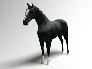 Black Horse Modelo 3D