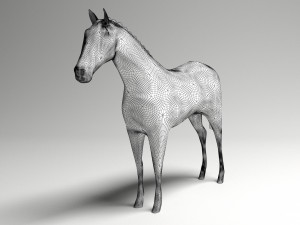 Black Horse Modelo 3D