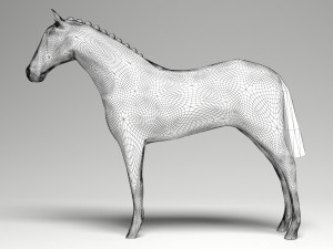 Black Horse Modelo 3D