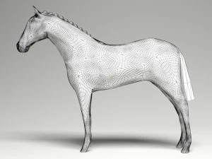 Black Horse 3D Model