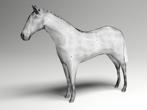 Black Horse Modelo 3D