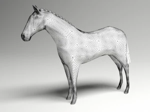 Black Horse 3D Model