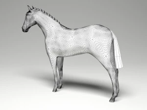 Black Horse 3D Model