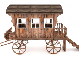 Caravan 2 3D Model