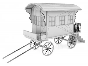 Caravan 2 3D Model