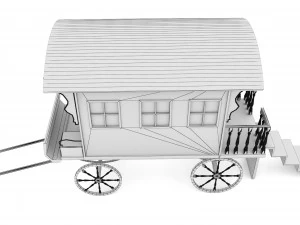 Caravan 2 3D Model