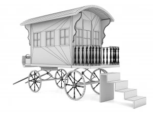 Caravan 2 3D Model