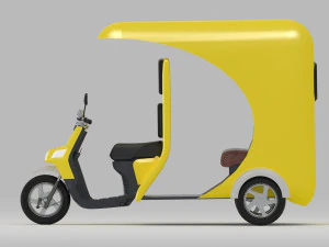Mototaxi 2 3D Model