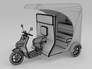Mototaxi 2 3D Model