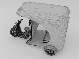 Mototaxi 2 3D Model