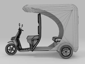 Mototaxi 2 3D Model
