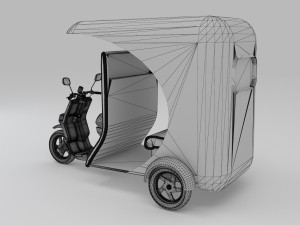 Mototaxi 2 3D Модель