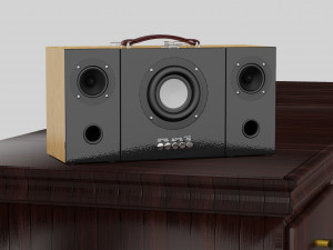 Compact Boombox 3D मॉडल
