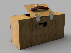 Compact Boombox 3D मॉडल