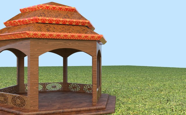 Canopy 3D Model .c4d .max .obj .3ds .fbx .stl .blend 