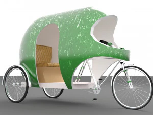 आधुनिक रिक्शा 3D मॉडल