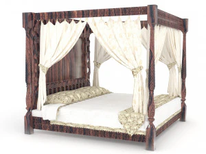 Bed van de Edel 3D Model