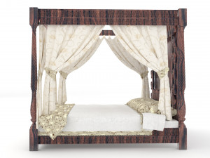 Bed of the Noble 3D 모델