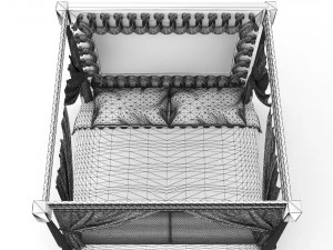 Bed of the Noble 3D Model