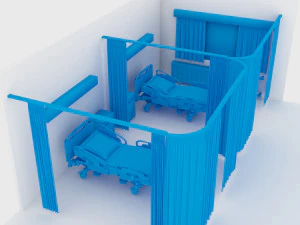 Hospital Room 2 3D Model